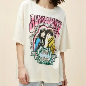 Daydreamer Cream Graphic Tee